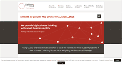 Desktop Screenshot of oaklandconsulting.com